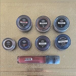 SOLD - BareMinerals Assorted Lip and Eye Colors bundle
